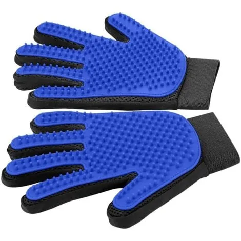 Pet bathing massaging glove