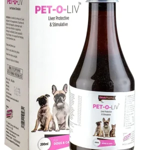 Pet-o-liv syrup supplement 200ml